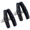 Toopre Bicycle V-Brake Pad Set - Twin Pack - Black