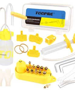 Toopre Premium Bicycle Disc Brake Bleed Kit with Brass Connectors