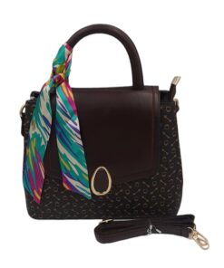 Top-Handle Handbags for Women Ladies Bags Totebags with Adjustable Strap - Coffee