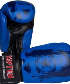 Top Ten Boxing Gloves Power Ink Blue - 10 oz