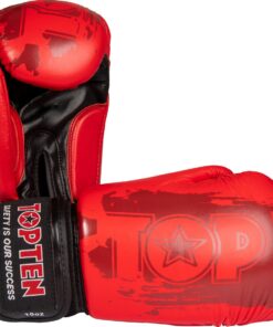 Top Ten Boxing Gloves Power - Ink Red - 16 oz