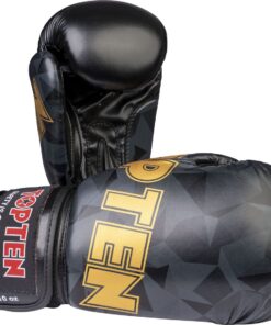 Top Ten Boxing Gloves Prism Black - 12 oz