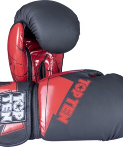 Top Ten Boxing Gloves - Splitter Red - 12 oz