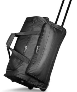 Top Travel Trolley Bag - Black