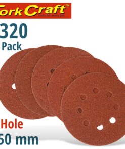 TORK CRAFT 10 pack 150 mm Sanding Disc with Holes - 320