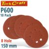 TORK CRAFT 10 pack 150 mm Sanding Disc with Holes - 600