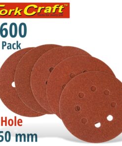 TORK CRAFT 10 pack 150 mm Sanding Disc with Holes - 600