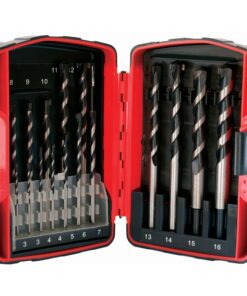 TORK CRAFT 16 PC Masonry Drill Bit Set