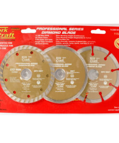 TORK CRAFT 3 PCS 115 MM Diamond Blade Set