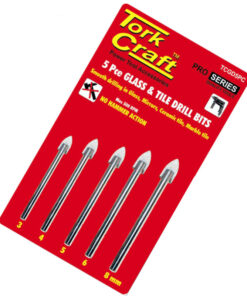 TORK CRAFT 5 PCS Glass and Tile Drill Bit Set