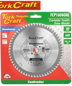 TORK CRAFT Aluminium Contractors Blade - 160 x 60T 20/16