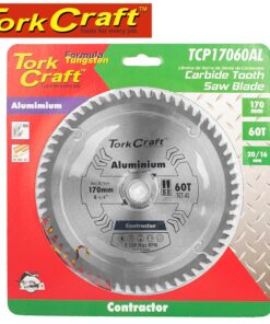 TORK CRAFT Aluminium Contractors Blade - 170 x 60T 20/16