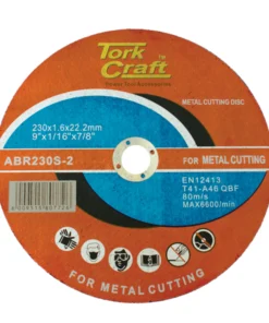 Tork Craft Cutting Disc Steel  And SS 230 X 1.6 X 22.22MM