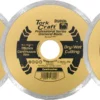Tork Craft Diamond Blade 115Mm Professional Sintered and continuous 3Pk