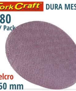 TORK CRAFT Dura Mesh 150mm Velcro ABR. Discs - 80Grit