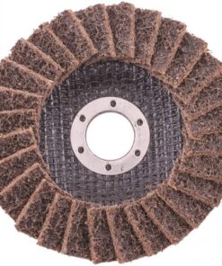 TORK CRAFT Flap Disc Non Woven 115mmx22mm  - Coarse Yellow