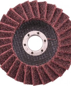TORK CRAFT Flap Disc Non Woven 115mmx22mm - Medium Red