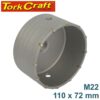 TORK CRAFT Hollow Core TCT Bits - M22 - 110mm x 72mm