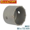 TORK CRAFT Hollow Core TCT Bits - M22 - 80mm x 72mm