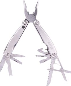 Tork Craft Multitool LED Light and Nylon Pouch - Silver