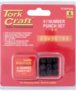 TORK CRAFT Number Punch Set 6 MM
