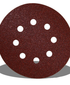 TORK CRAFT Sanding Discs Velcro 150 MM with 8 Holes (10 Pack)