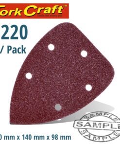 TORK CRAFT Triangle Sandpaper 140 x 140 x 80 MM G220