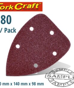 TORK CRAFT Triangle Sandpaper 140 x 140 x 80 MM G80
