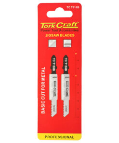 TORK CRAFT T-Shank Jigsaw Blades for Metal 2 PCS (77 MM 12 TPI)