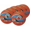 TORKCRAFT 5+1 Cutting Disc for Steel Set 115 x 1 x 22.2 MM