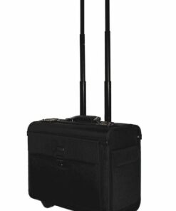 Tosca 18 Inch Executive Pilot Case On Wheels - Black