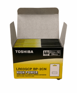 Toshiba AAA Batteries - pack of 24