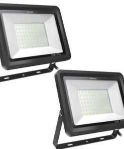 Toshiba Floodlight Outdoor IP65 50W Cool Daylight 6500K - 2 Pack
