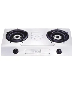 Totai 2 Burner Gas Auto Ignition Stainless Steel Hotplate 26/011A