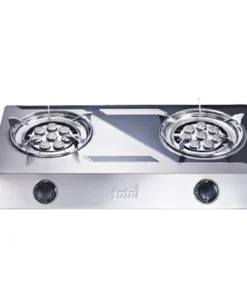 Totai 2 Burner Table Top Stainless Steel Gas Stove