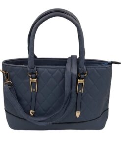 Tote Shoulder Handbags for Women Classy Everyday Bags with Adjustable Strap - Blue