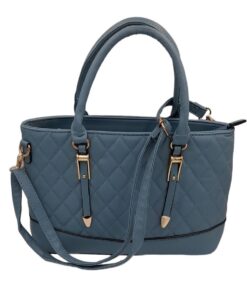 Tote Shoulder Handbags for Women Classy Everyday Bags with Adjustable Strap - Sky Blue