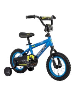 Totem Mojo 12" Kids Bike Pump Up Tyre - Boys and Girls Bicycle