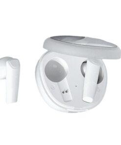 Touch Control Bluetooth Earbuds With Hi-Fi Stereo Sound - White