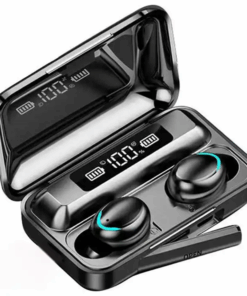 Touch Control Wireless Headphones Earbuds With LED Waterproof Power Bank