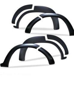 Toyota Fortuner 2016+ Matte Black Smooth Fender Flares