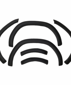 Toyota Hilux Revo V8 3" Fender Flares Wide Body Orange Peel Matt Black 2020+