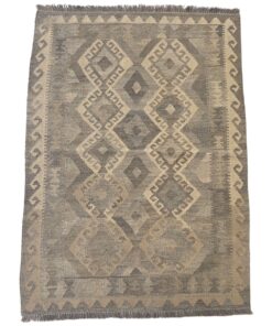 Traditional Handmade Natural Kilim Chobi Rug - 152 x 103 cm