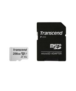 Transcend 256GB 300S microSD Card with SD Card Adaptor