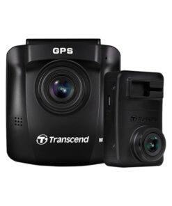 Transcend DP620 Front & Rear Dashcam with 2 x 64GB MicroSD Cards
