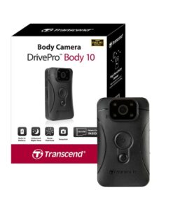 Transcend DrivePro Body 10 Body Camera with 64GB MicroSD Card