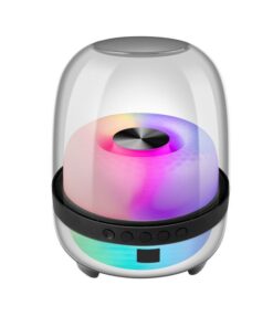 Transparent Design Crystal RGB Colorful Luminous BT 5.1 Speaker