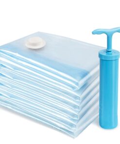 Transparent Vacuum Storage Bag Extra Large For Clothes Cotton Quilt 6 Pack