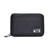 Travel Bag Organizer for Cables - Black