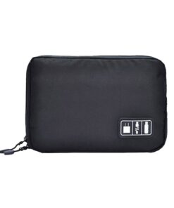Travel Bag Organizer for Cables - Black